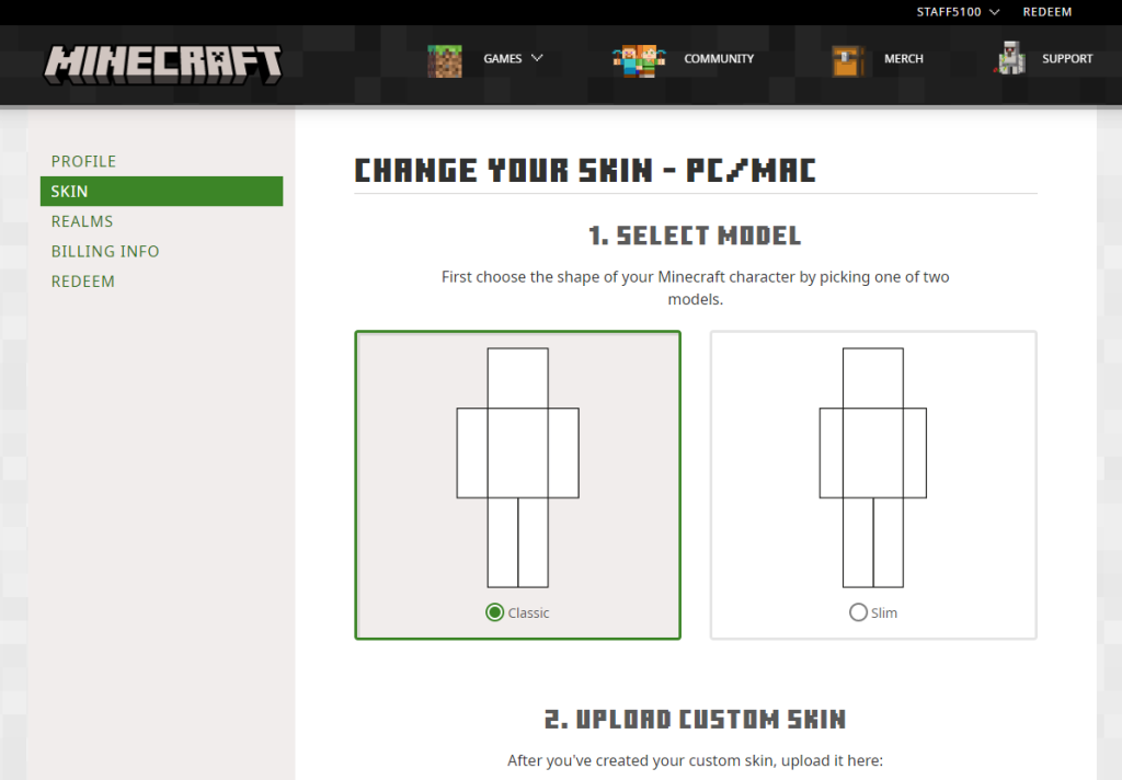 How to load your own skins and reset your skins<!-- -->